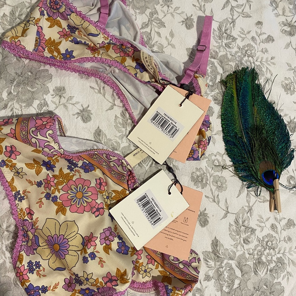 Spell Buttercup Intimates Set Large Bnwt - image 2